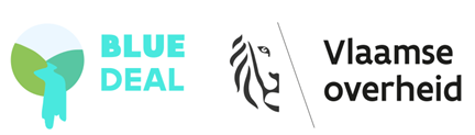 Blue Deal logo - Vlaamse overheid